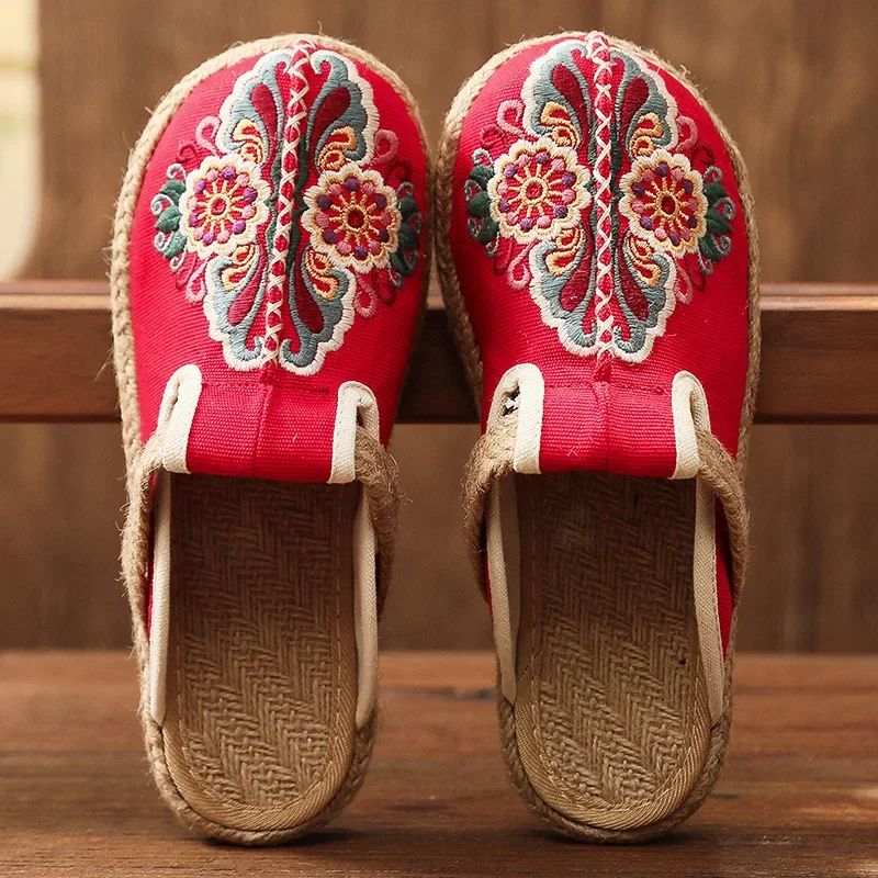 Women'S Shoes Vegan - 2025 mujeres Casual Lino hecho a