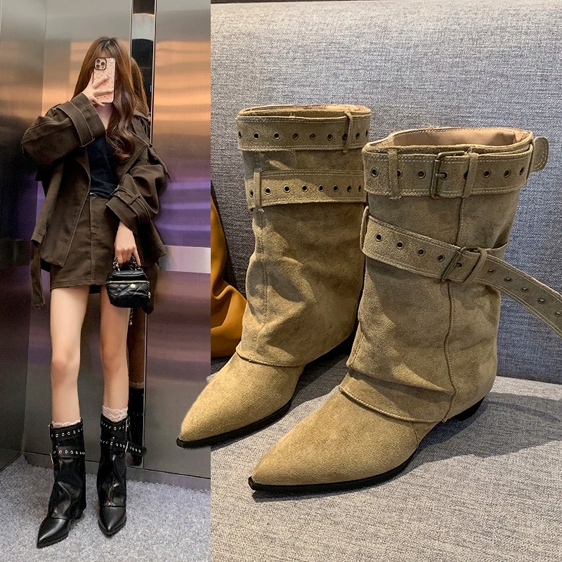 Women'S Shoes Trending 2025 - 2025 Botas de invierno con punta