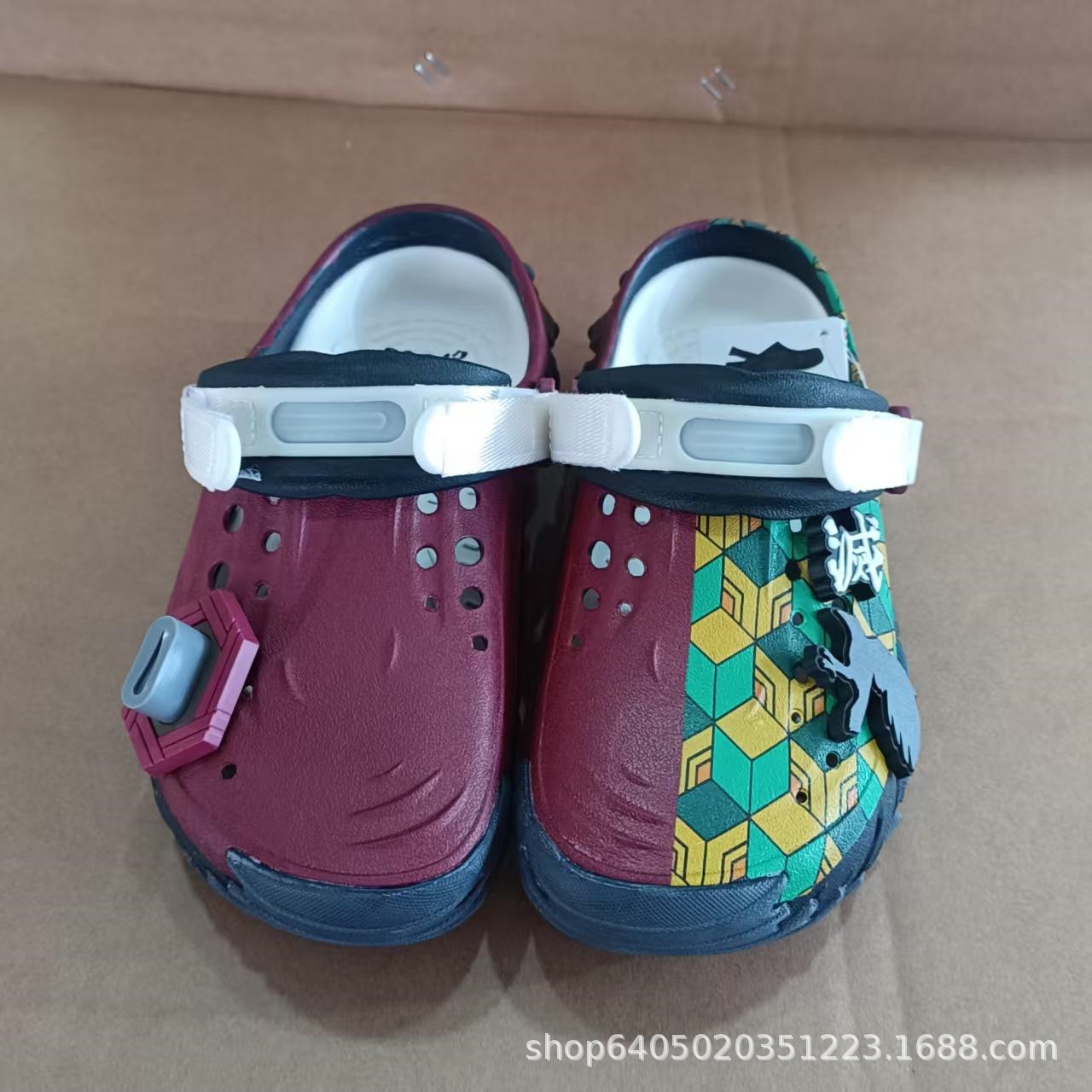 Women'S Shoes Yellow - Zuecos de anime de Demon Slayer,