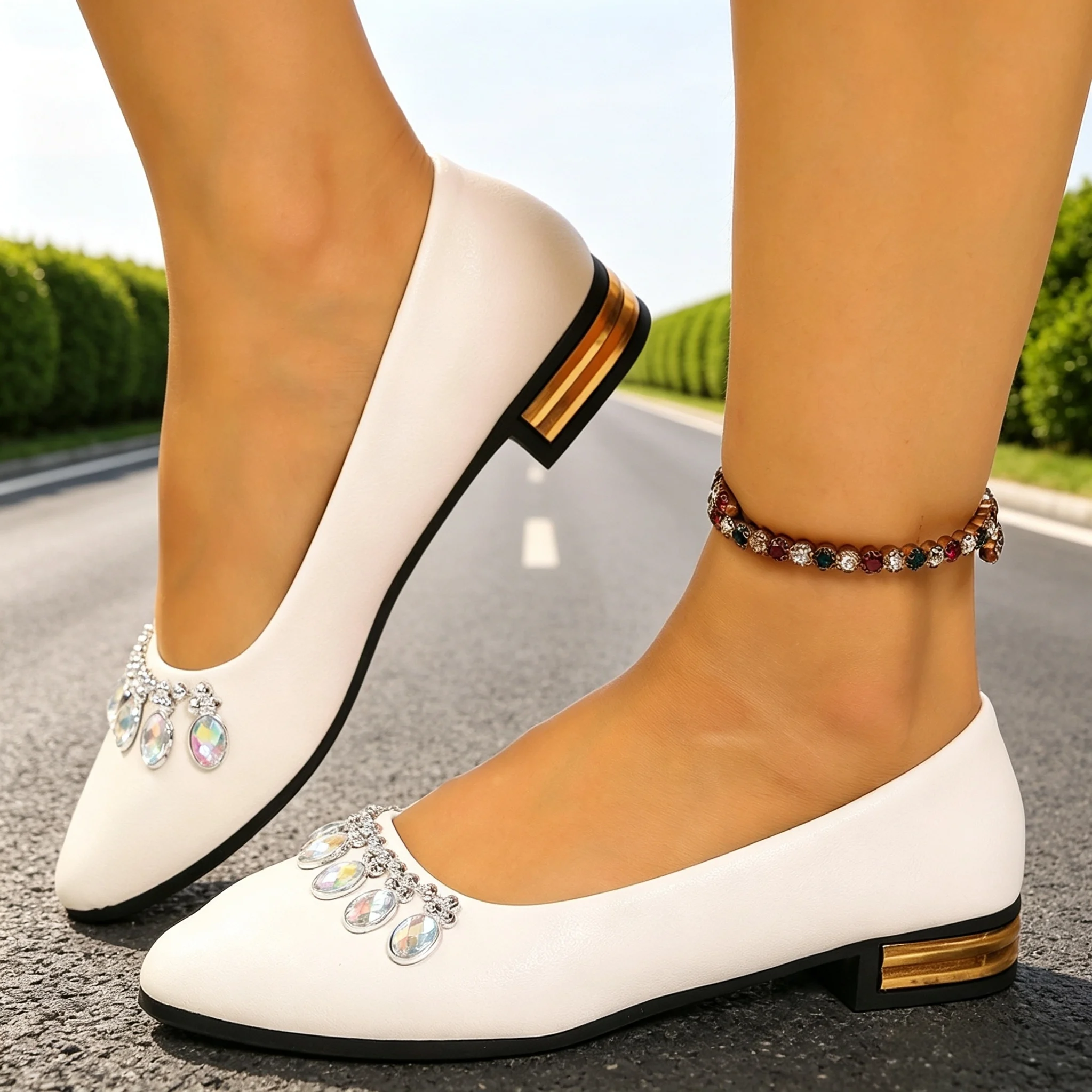 Women'S Shoes Everyday - Zapatos Planos de Mujer con Punta
