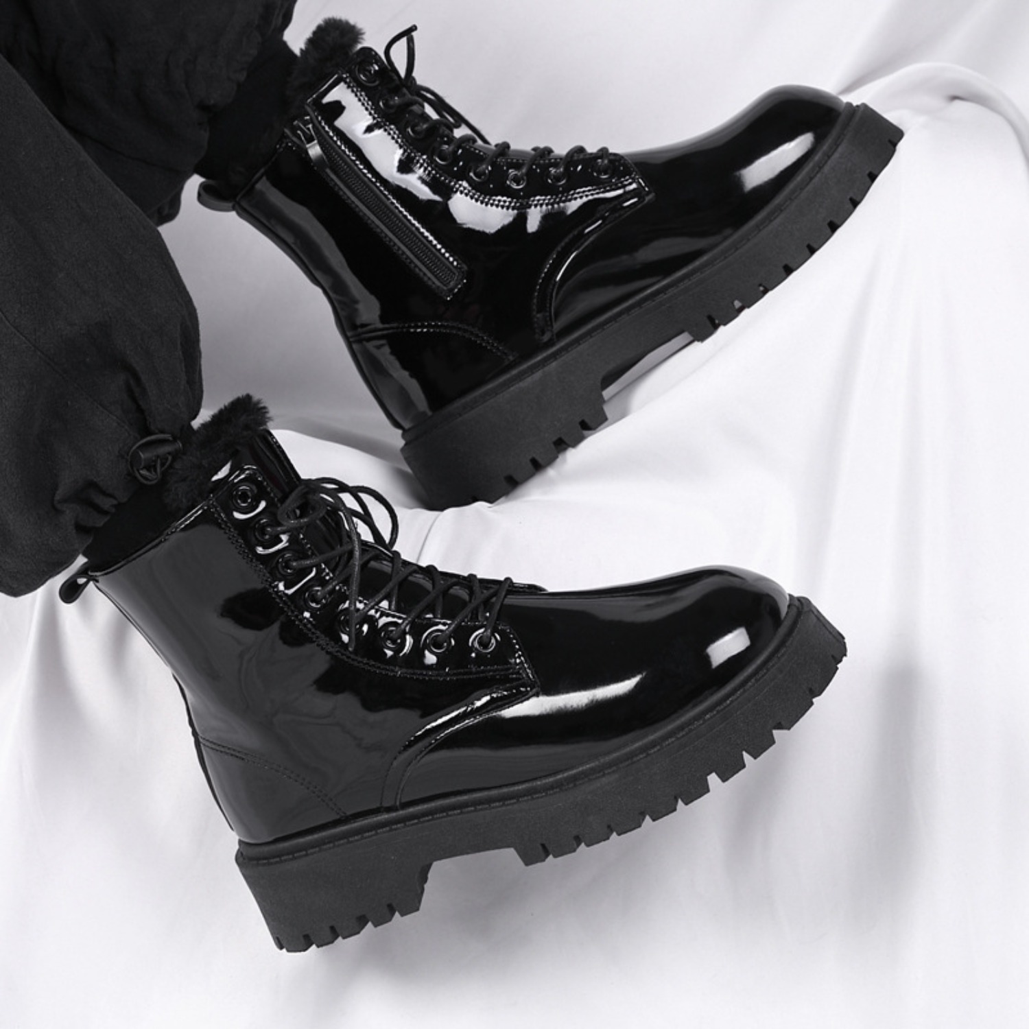Botas de invierno para hombre, - Suede Ankle Boot reseña y precio