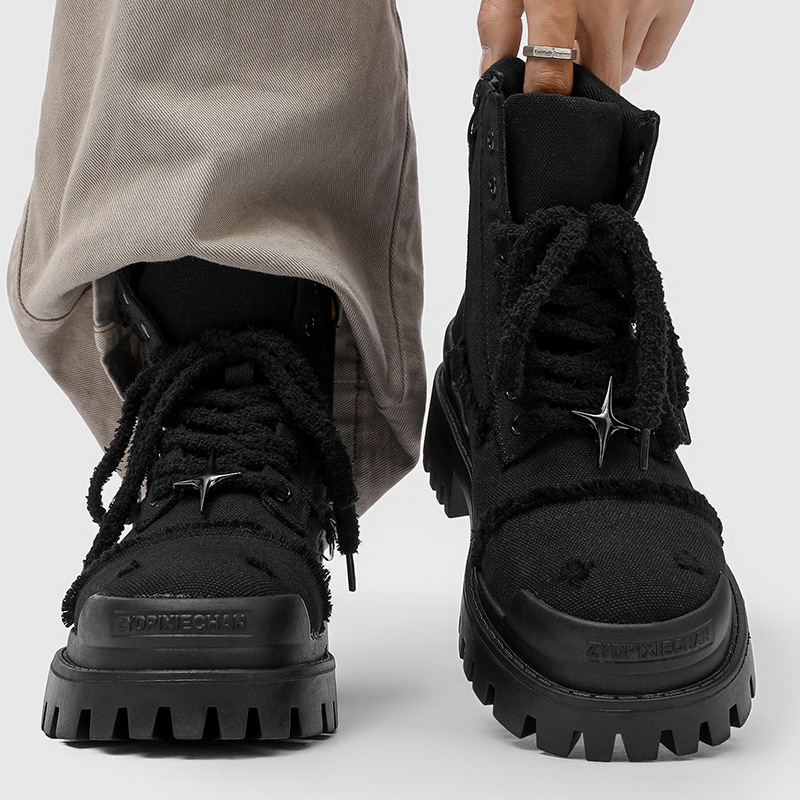 Botas de Plataforma de Caña Al - Suede Ankle Boot reseña y precio