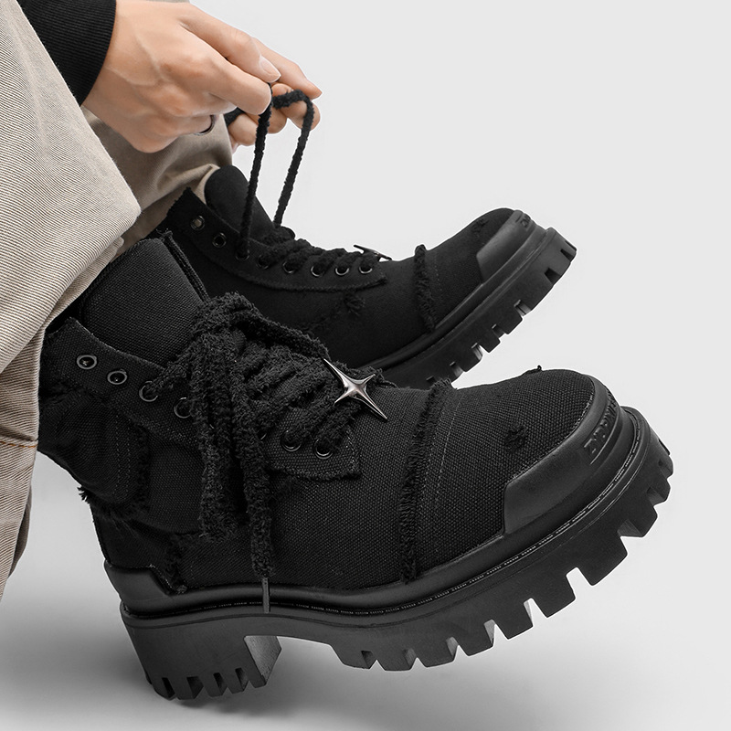 Botas de Plataforma de Caña Al - Suede Ankle Boot reseña y precio
