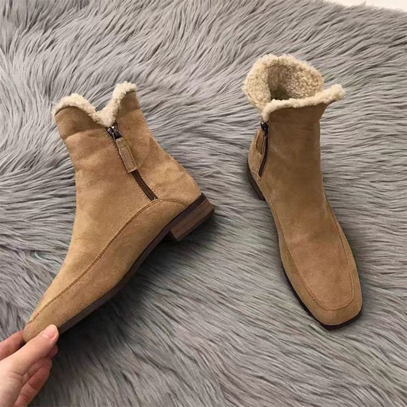 Botas de nieve de piel para Mu - Women'S Shoes Trending 2025 reseña y precio