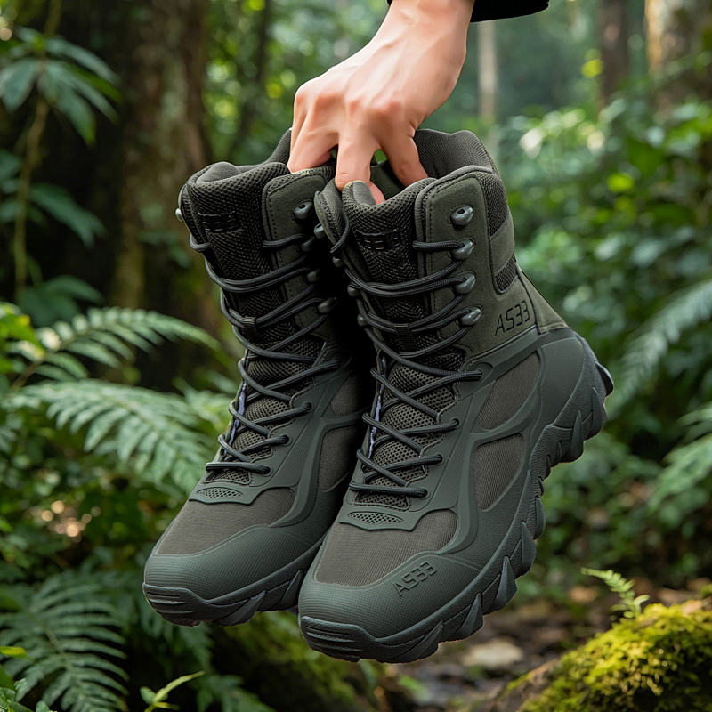 Botas tácticas para hombre, bo - Suede Ankle Boot reseña y precio