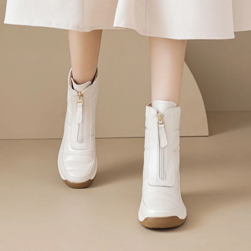 Botines punta redonda impermea - Women'S Shoes Trending 2025 reseña y precio