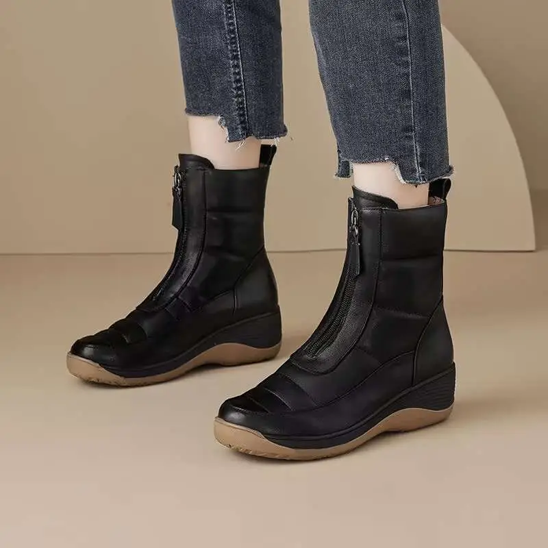 Botines punta redonda impermea - Women'S Shoes Trending 2025 reseña y precio
