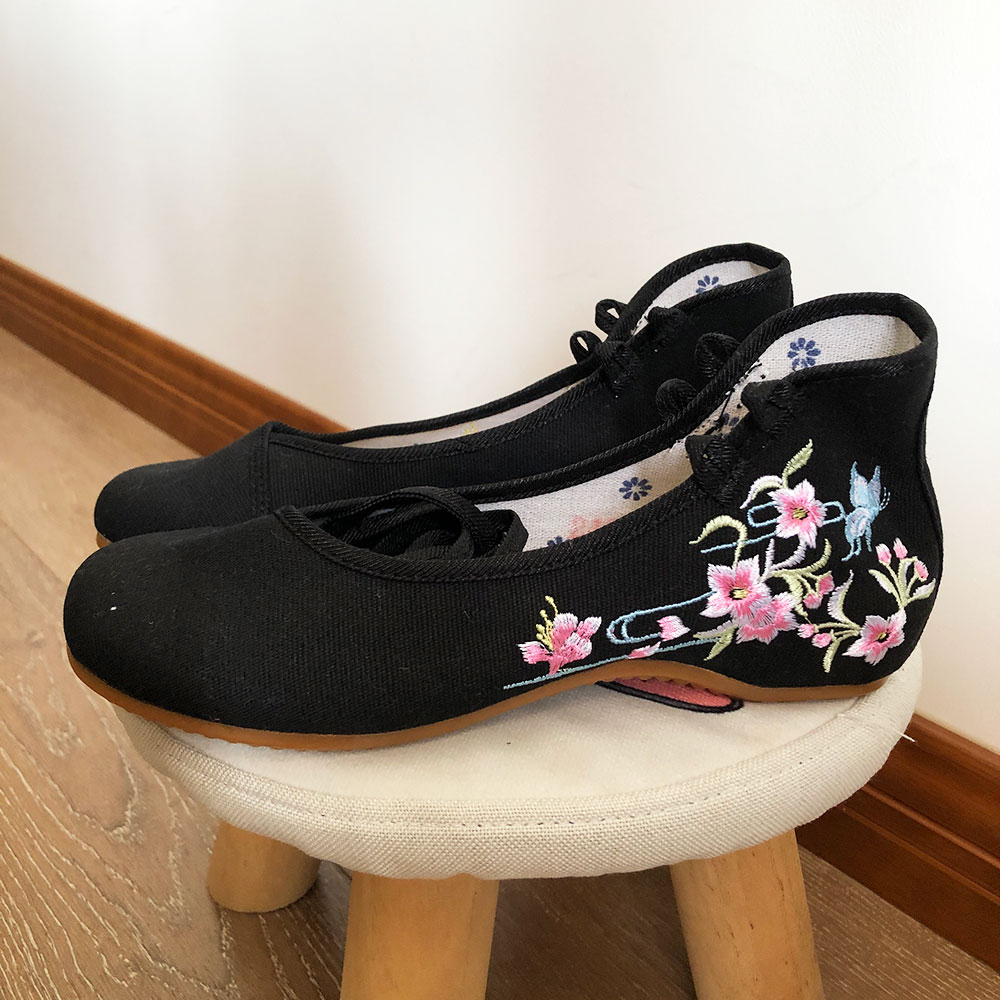 Veowalk, bailarinas bordadas d - Women'S Shoes Vegan reseña y precio