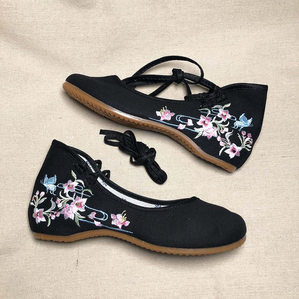 Veowalk, bailarinas bordadas d - Women'S Shoes Vegan reseña y precio