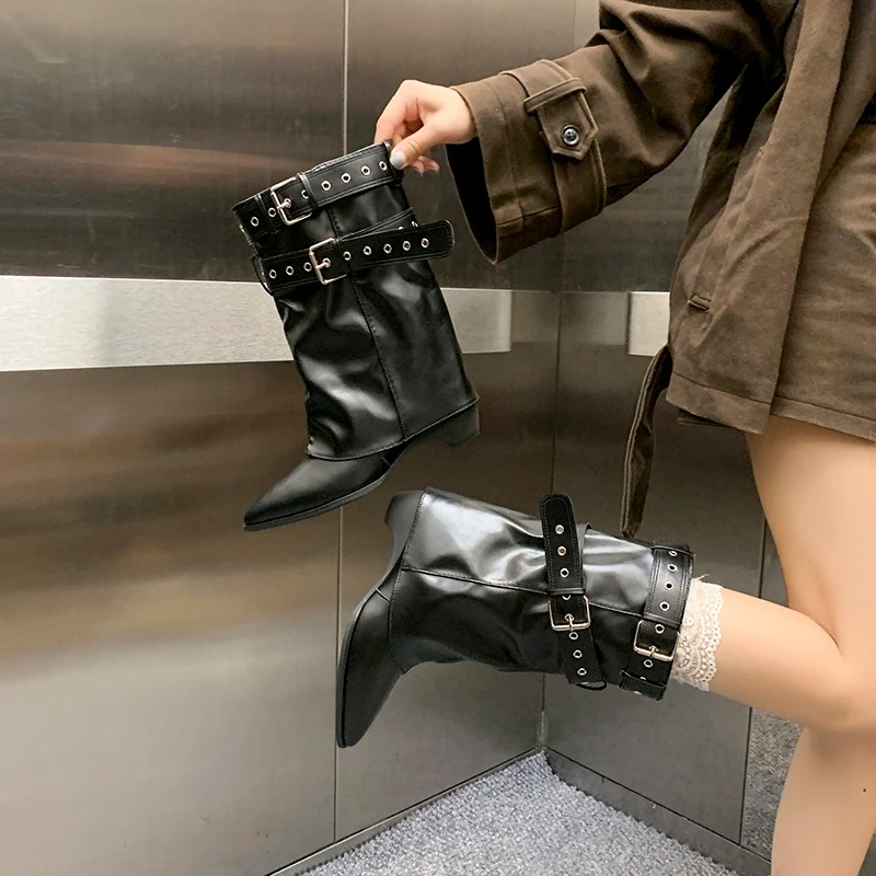 2025 Botas de invierno con pun - Women'S Shoes Trending 2025 reseña y precio