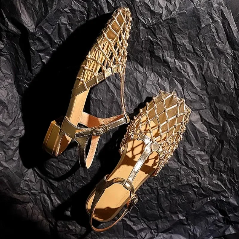 Sandalias de malla tejida para - Women'S Shoes Trending 2025 reseña y precio