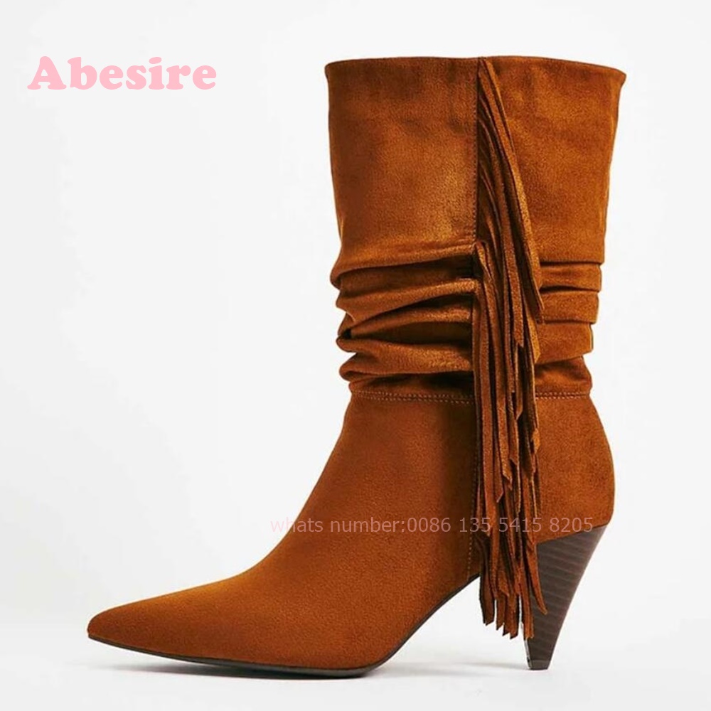 Zapatos de tacón con flecos de - Women'S Shoes Vegan reseña y precio