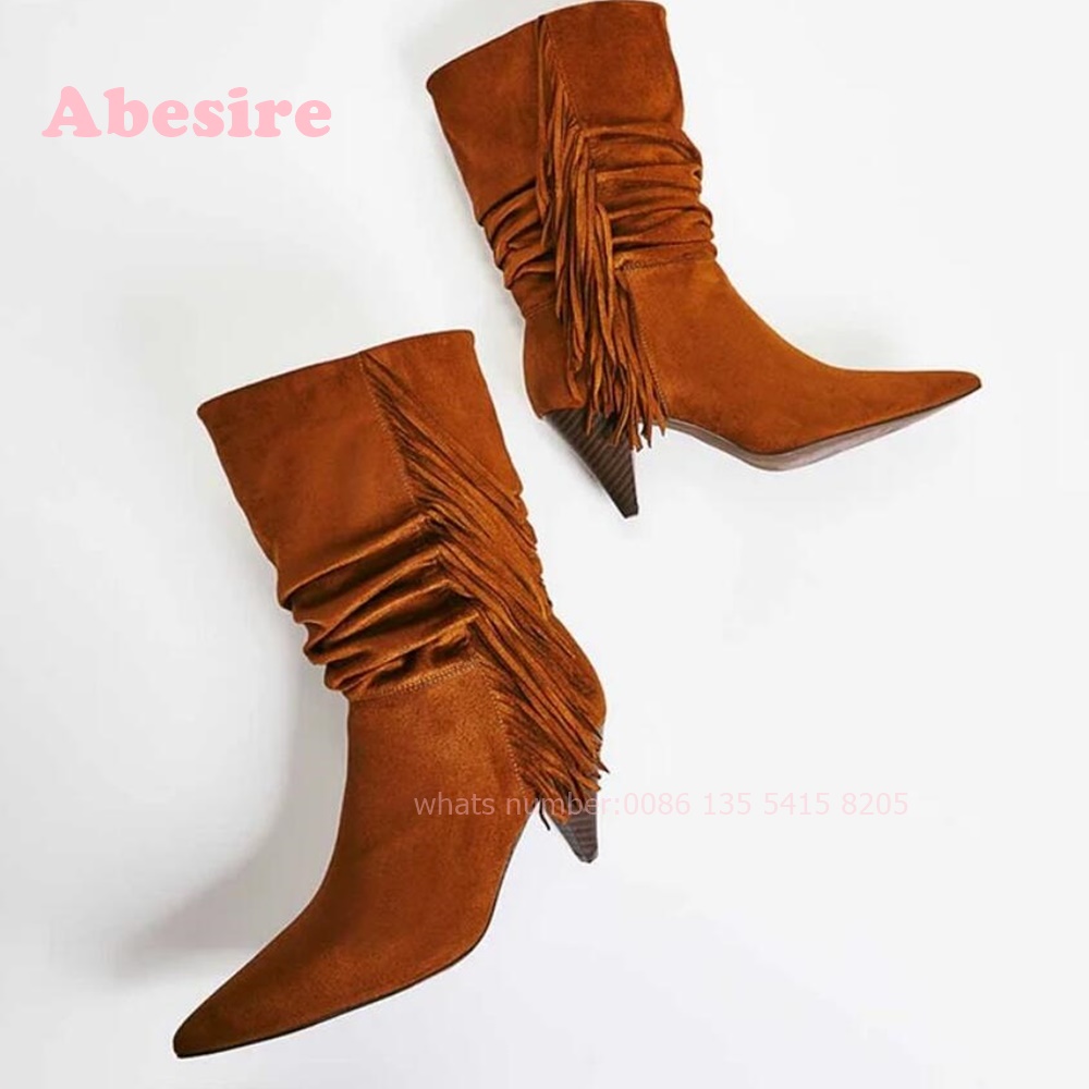 Zapatos de tacón con flecos de - Women'S Shoes Vegan reseña y precio