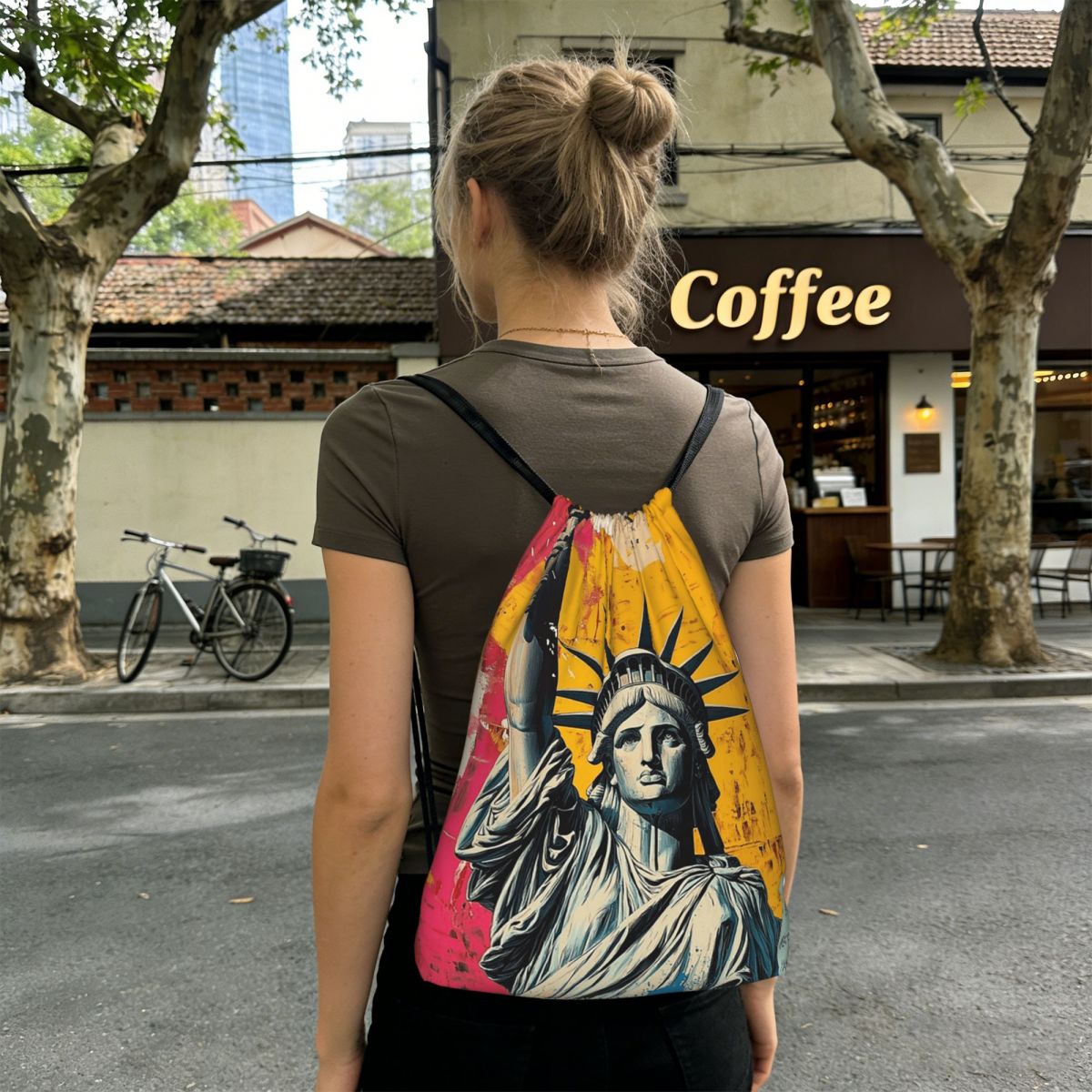 Mochilas con estampado de graf - Women'S Shoes Liberty reseña y precio