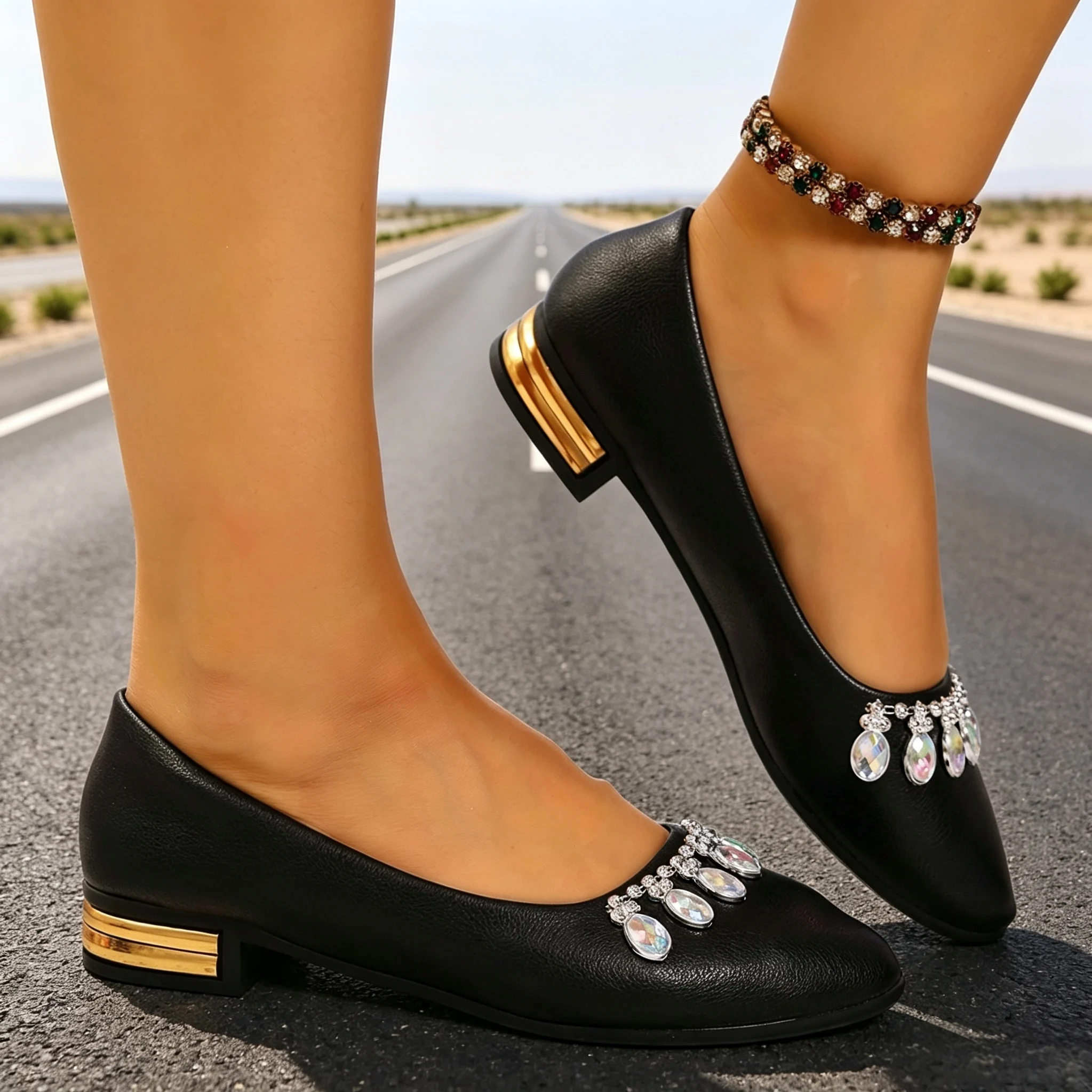 Zapatos Planos de Mujer con Pu - Women'S Shoes Everyday reseña y precio