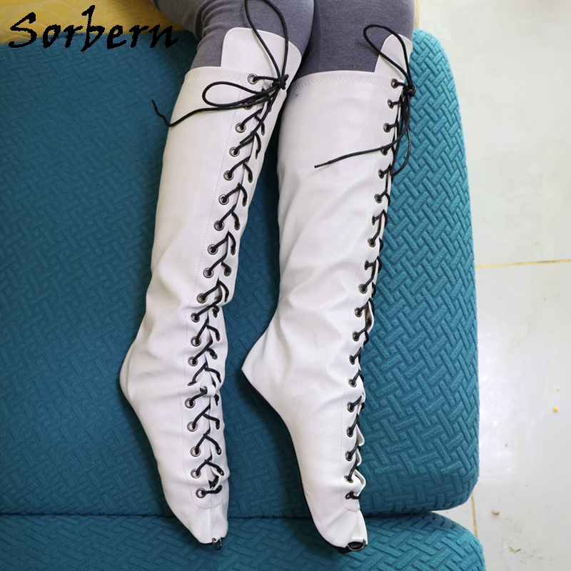 Sorbern-Botas de Ballet blanca - Women'S Shoes Vegan reseña y precio