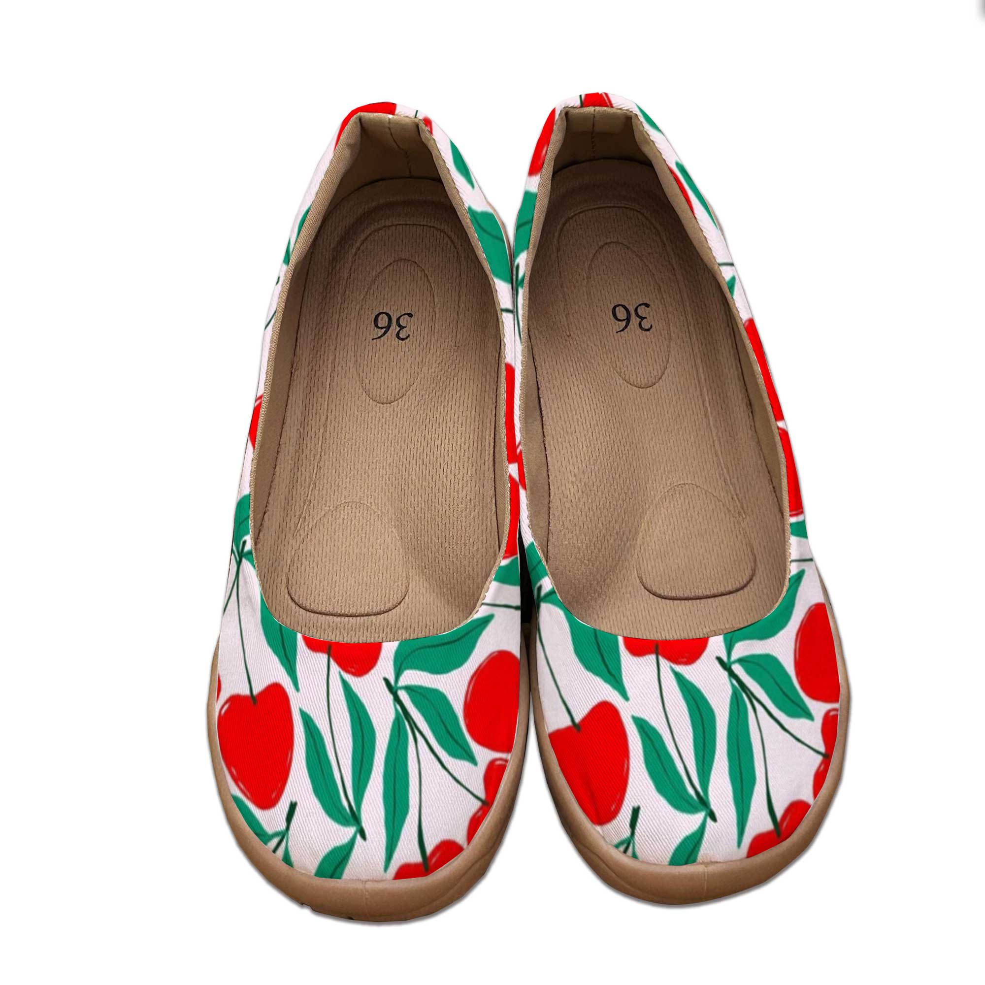 Zapatos Slip-On de Color Cerez - Women'S Shoes For Wide Feet reseña y precio